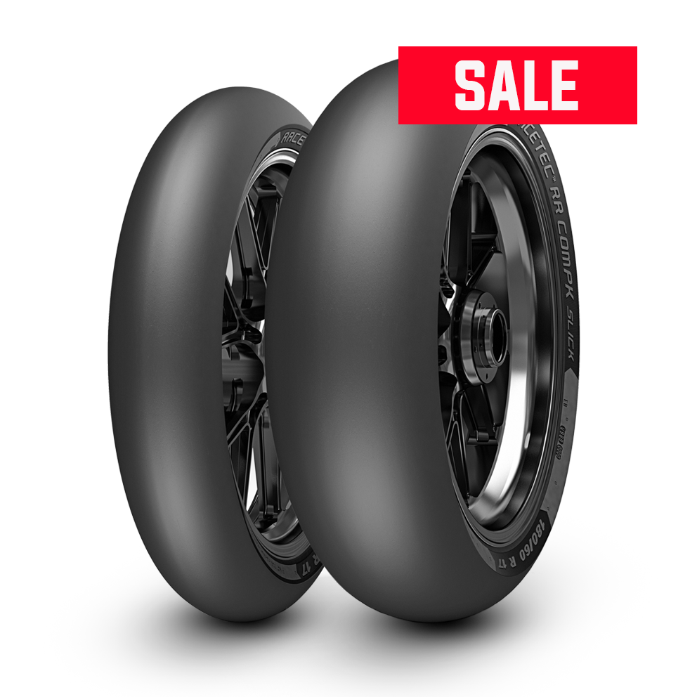 Metzeler Racetec RR Slick - 30% Rabatt auf ausgewählte Dimensionen - Rabatt wird im Warenkorb abgezogen